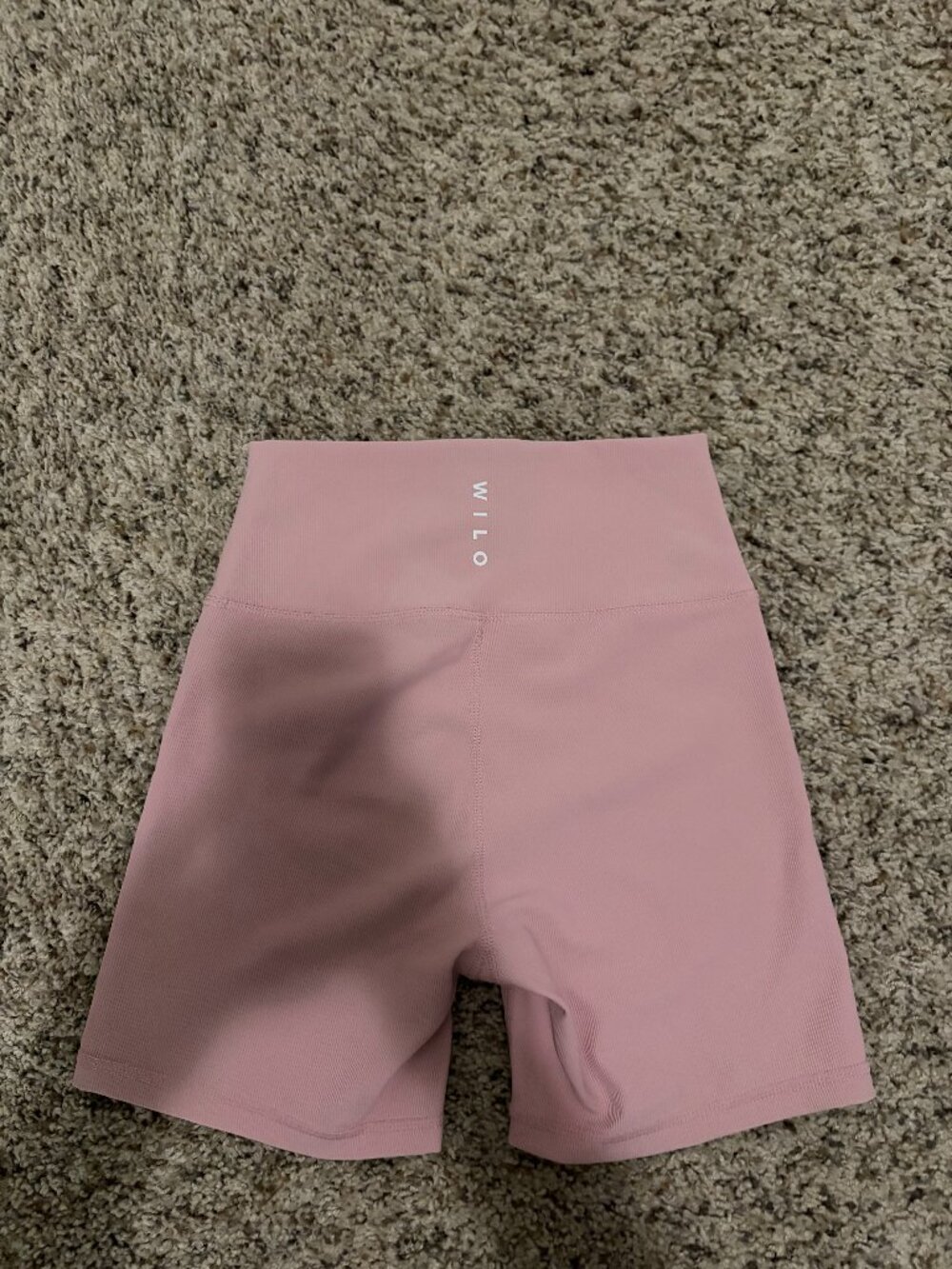 Wilo the Label Ribbed Workout Shorts
